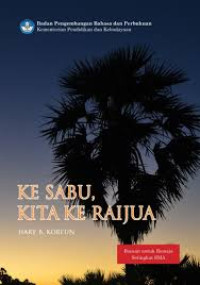 Image of ebook KE SABU, KITA KE RAIJUA