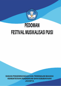 Image of ebook PEDOMAN FESTIVAL MUSIKALISASI PUISI