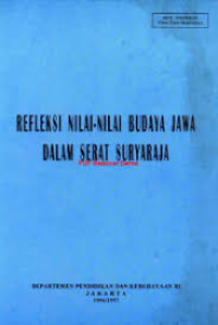 Image of Refleksi Nilai-Nilai Budaya Jawa dalam Serat Suryaraja